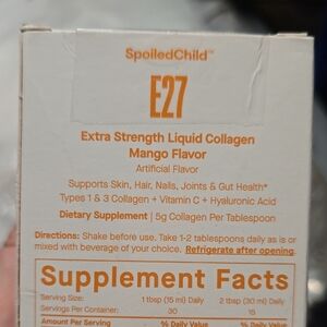 The Power of Collagen Liquid Supplement - Orange Label